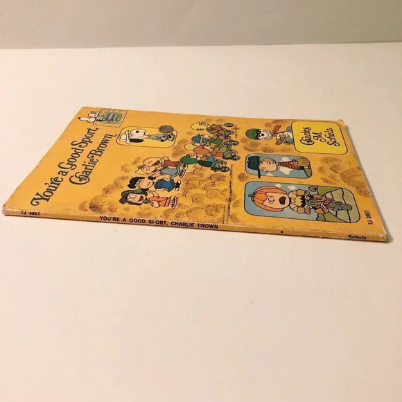 Vintage 1976 Youre A Good Sport Charlie Brown Special Charles M  Schulz - Picture 4 of 16